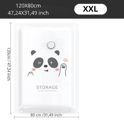 Tömörítő zsák szivattyúval: 80%-kal több helyet takaríthat meg