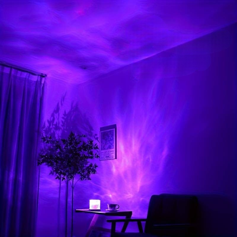 Cube projector night light